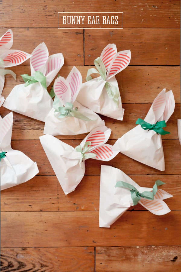 DIY Bunny Ear Bags