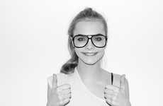 Gleeful It-Girl Photoshoots