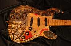 Customized Zombie Guitars