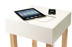 Cord-Concealing Consoles