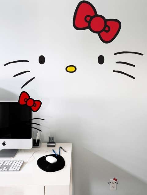 Famous Feline Furnishing Stickers