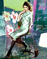 Colorfully Checkered Fashion Styles Image 2