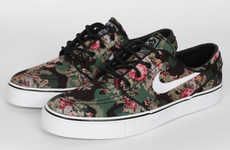 Pixelated Floral Camo Shoes