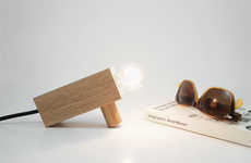 Little Wood Block Lights