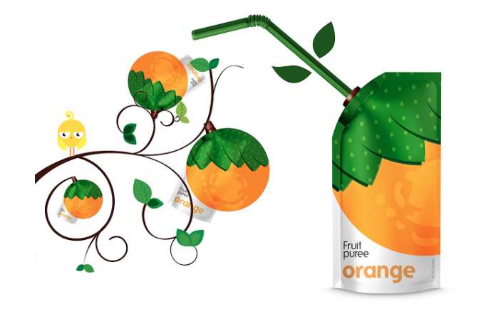 Germinating Juice Branding