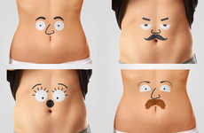Animated Stomach Tattoos