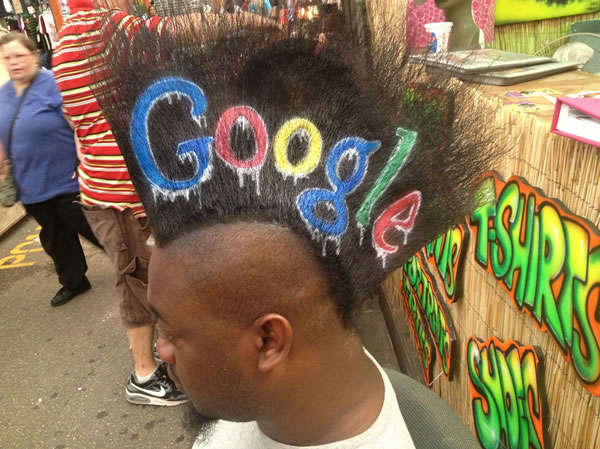 Outrageous Mohawk Advertising