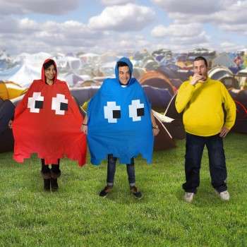 8-Bit Video Game Ponchos