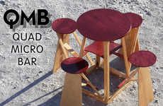 Built-In Stool Tables