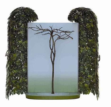 Foliage-Covered Wardrobes
