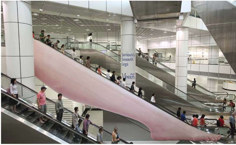 Escalator Legs