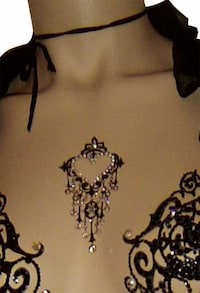 Jeweled Foliage Bras Image 2