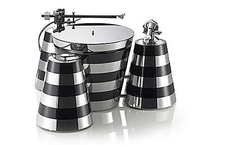 Zebra-Striped Turntables