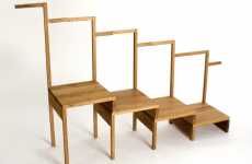 Convertible Chair Shelves