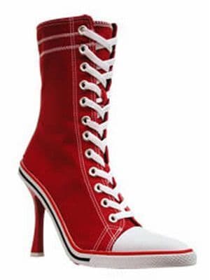 Tennis Shoes Stilettos