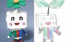 Child Drawings Turned Real Toys