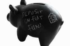 Chalkboard Piggy Banks