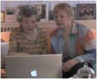 Seniors on Facebook