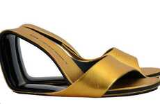 Hollow Wedge Sandals