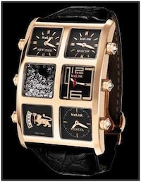 Multi-Time Zone Luxury Watches Image 2