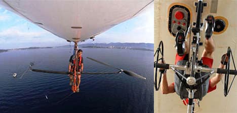 Pedal-Powered Blimps