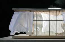 Curtains as Solar Energy Collectors