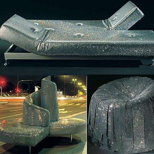 Swarovski Crystals Furniture