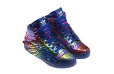 76 Radiant Rainbow Shoes