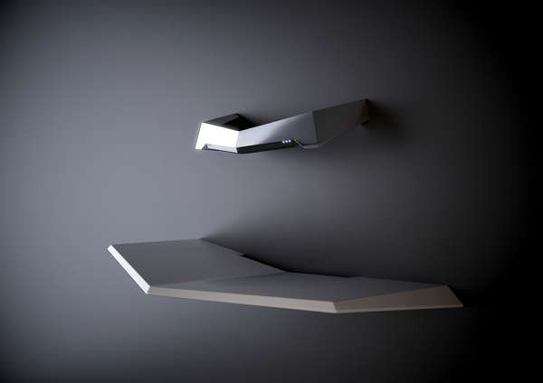 Futuristic Waterfall Faucets Image 2