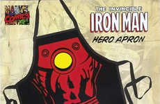 Sleek Superhero Aprons