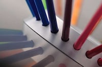 Coloring Pencil Dishware Image 3