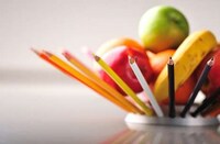 Coloring Pencil Dishware Image 4