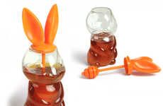 Bunny-Eared Honey Holders