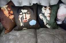 Painterly Portrait Cushions