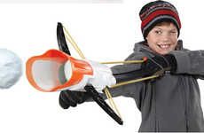 Snowball-Launching Crossbows
