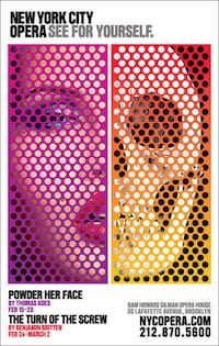 Perforated Musical Poster Ads Image 4