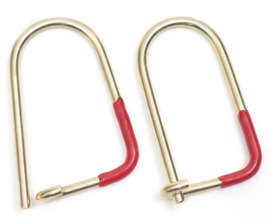 Minimalist Brass Key Holders Image 2