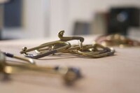 Minimalist Brass Key Holders Image 4