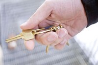 Minimalist Brass Key Holders Image 7