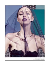 Veiled Lingerie-Inspired Fashion Image 5