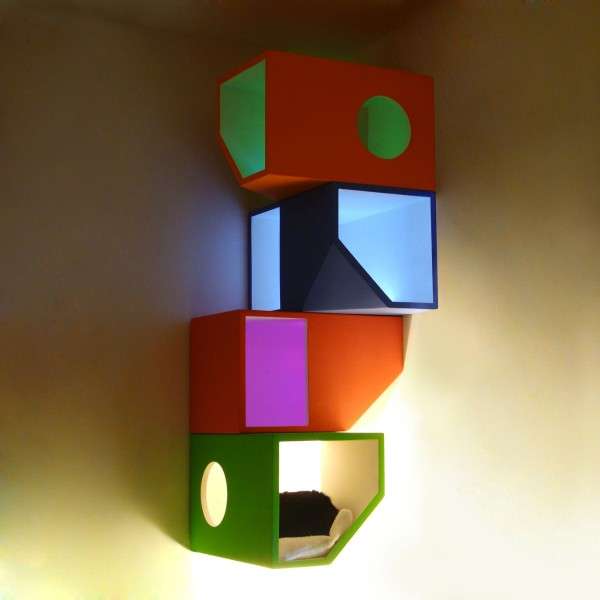 Colorful Cat Apartments