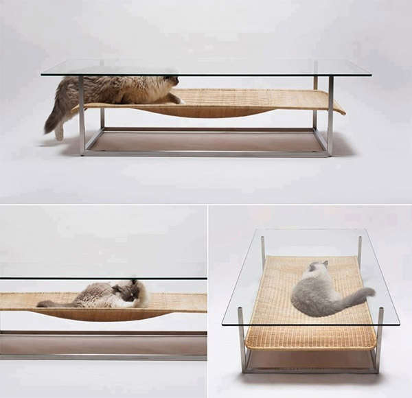 Clever Feline Hammock Tables