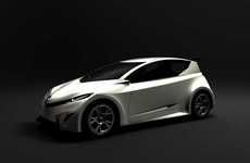 Futuristic Eco-Hatchback Concepts