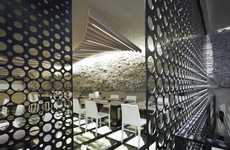 Upcycled Dining - High-end restaurants and lounges adopt a rustic ...