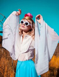 Alabaster Hippie Fashion Image 8