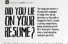 Fibbed Resume Infographics