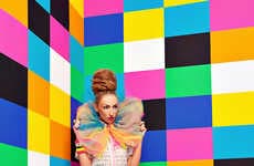 Kaleidoscopic Pop-Art Captures
