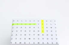DIY Word Game Gift Wrap