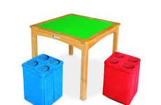 Building Block Playtime Tables