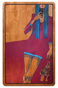 Narcissistic Self-Portait Illustrations Image 3